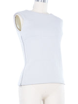1999 Yeohlee Padded Side Zip Tank Top arcadeshops.com