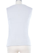 1999 Yeohlee Padded Side Zip Tank Top arcadeshops.com
