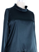 2000 Yeohlee Mock Neck Blouse Top arcadeshops.com