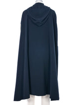 1999 Yeohlee Colorblocked Hooded Cape