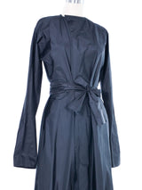 2008 Yeohlee Black Taffeta Cloak