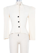 Yeohlee Ivory Felted Blouse Top arcadeshops.com