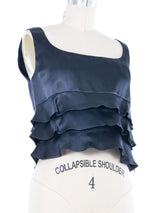 2003 Yeohlee Ruffle Organza Tank Top arcadeshops.com