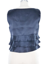 2003 Yeohlee Ruffle Organza Tank Top arcadeshops.com