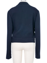 2002 Yeohlee Black Wool Utility Jacket Jacket arcadeshops.com