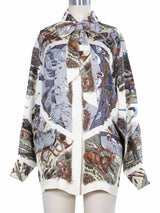 Hermes Tanzanie Silk Top Top arcadeshops.com