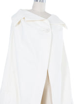 2012 Yeohlee Cream Circle Cape