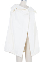 2012 Yeohlee Cream Circle Cape