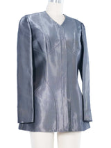 Yeohlee Metallic Bustier Blouse Jacket arcadeshops.com