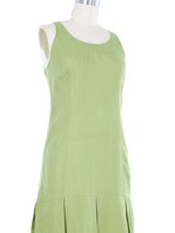 2002 Yeohlee Linen Tennis Dress
