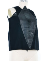 Yeohlee Leather Patchwork Tank Top arcadeshops.com