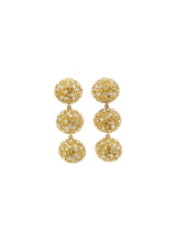Oscar de la Renta Citrine Drop Earrings Jewelry arcadeshops.com