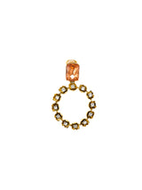 Oscar de la Renta Crystal Hoop Earrings Jewelry arcadeshops.com