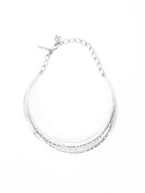 Oscar de la Renta Crystal Twist Collar Necklace Jewelry arcadeshops.com