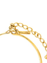 Oscar de la Renta Monstera Leaf Statement Necklace Jewelry arcadeshops.com