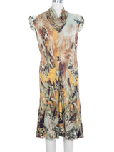 Jean Paul Gaultier Bird Print Dress Dress arcadeshops.com