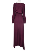 Quorum Open Shoulder Jersey Gown Dress arcadeshops.com