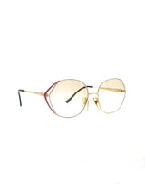 Christian Dior Red Enamel Wire Sunglasses Accessory arcadeshops.com