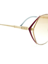 Christian Dior Red Enamel Wire Sunglasses Accessory arcadeshops.com