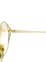 Christian Dior Red Enamel Wire Sunglasses Accessory arcadeshops.com