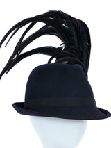 Chanel Feather Plume Fedora Accessory arcadeshops.com