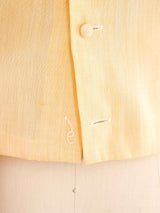 Zandra Rhodes Tiered Lace Ruffle Blouse Top arcadeshops.com