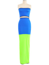 Giorgio di Sant'Angelo Colorblock Jersey Ensemble Suit arcadeshops.com