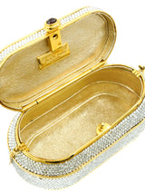 Judith Leiber Swarovski Minaudiere Accessory arcadeshops.com