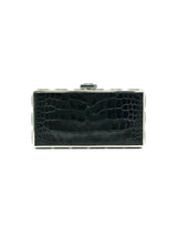 Judith Leiber Alligator Box Minaudiere Accessory arcadeshops.com