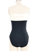 1990 Chanel Camellia Swimsuit Suit arcadeshops.com