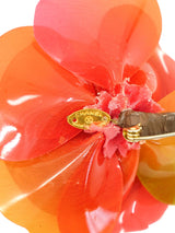 Chanel PVC Camellia Brooch Jewelry arcadeshops.com