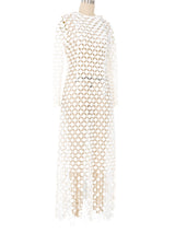 Galanos Three Piece Lace Bridal Ensemble Suit arcadeshops.com