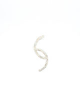 Exaggerated Crystal Crescent Earrings Jewelry arcadeshops.com