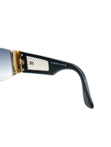 Valentino Gold Cage Framed Sunglasses
