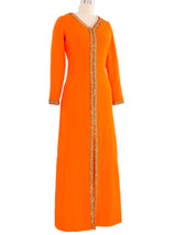 Neon Orange Hostess Dress Dress arcadeshops.com