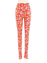 Balenciaga Floral Leggings Bottom arcadeshops.com