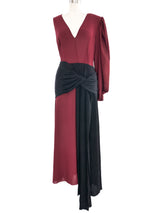 Givenchy Asymmetrical Colorblock Dress Dress arcadeshops.com
