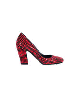 Prada Red Crystal Pumps, 38 Accessory arcadeshops.com