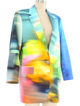 Dries Van Noten Blur Printed Jacket Jacket arcadeshops.com