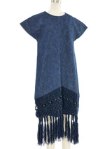Junya Watanabe Fringed Denim Dress Dress arcadeshops.com
