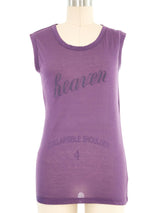 Ann Demeulemeester Sheer Heaven Tank Top arcadeshops.com