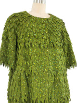 Libertine Crystal Accented Leaf Coat Jacket arcadeshops.com