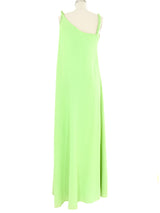 Green Grecian Style Caped Jumpsuit Suit arcadeshops.com