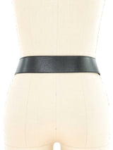 Donna Karan Cabochon Buckled Belt