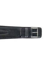 Alaia Black Leather Belt