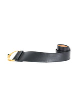 Donna Karan Cabochon Buckled Belt