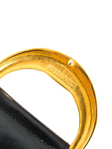 Donna Karan Cabochon Buckled Belt