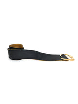 Donna Karan Sculptural Buckle Belt