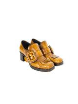 Miu Miu Mustard Fringed Oxfords, 37 Accessory arcadeshops.com