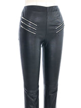 Saint Laurent Leather Leggings